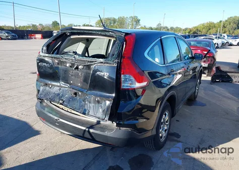 2014 Honda Cr-V Lx z USA, uszkodzony, nr VIN 2HKRM4H36EH727459